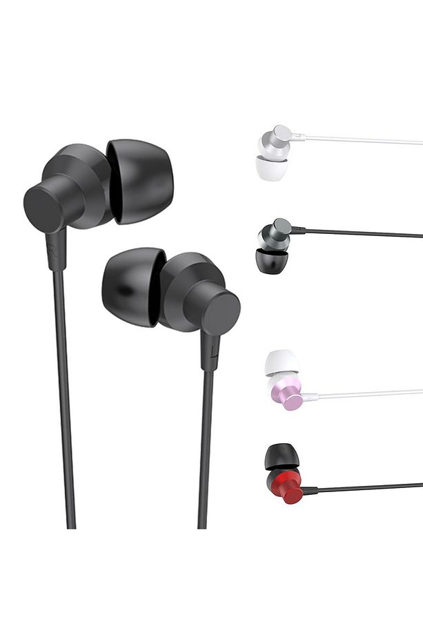 K15 Stereo Sound Extra Bass Kablolu Kulak Içi Kulaklık 3.5mm - 1