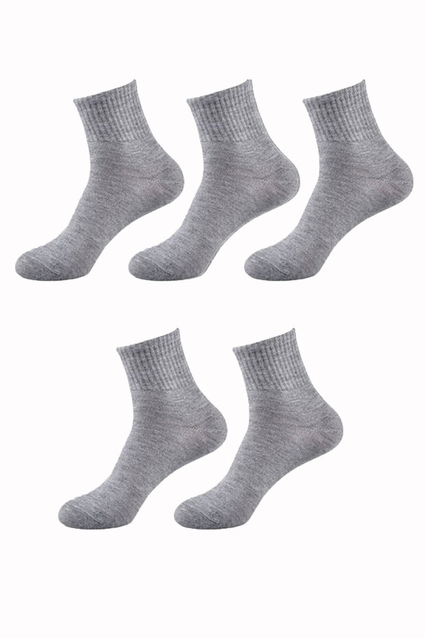5 Pack Women's Men's College Socks Colorful Cotton Half Socks Economical