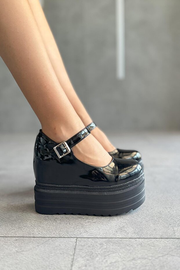 Poxy Siyah Rugan Sandalet - 2