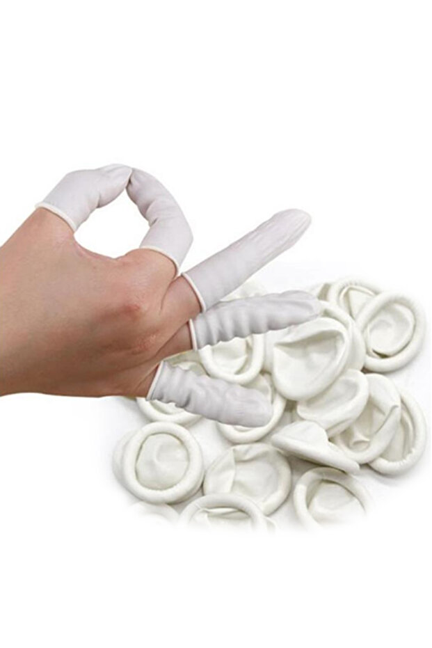 Tek Parmak Elektro statik Eldiven 10 adet - 2