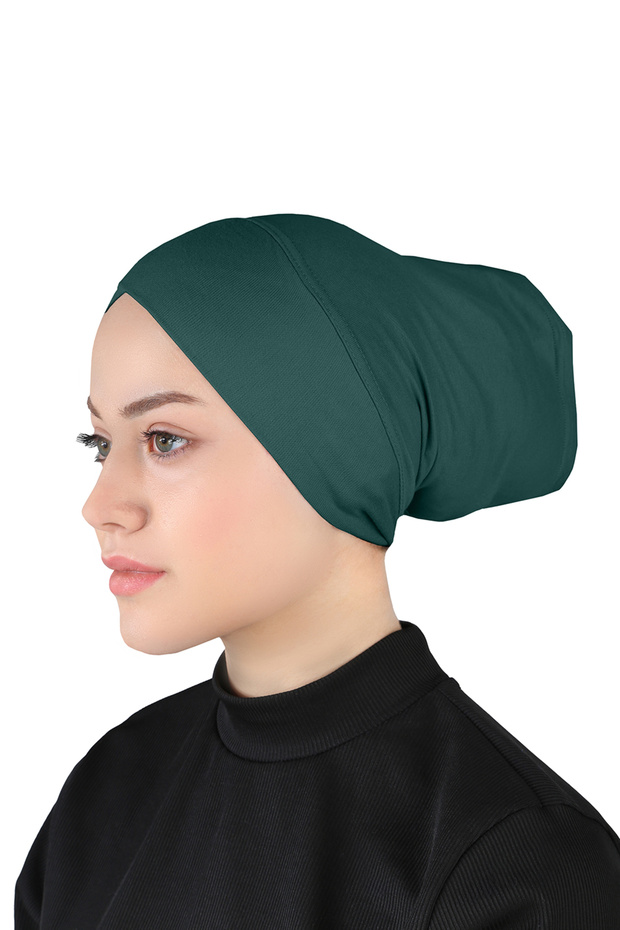 Cross Hijab Bone Practic Cross - ST264 Emerald - 2
