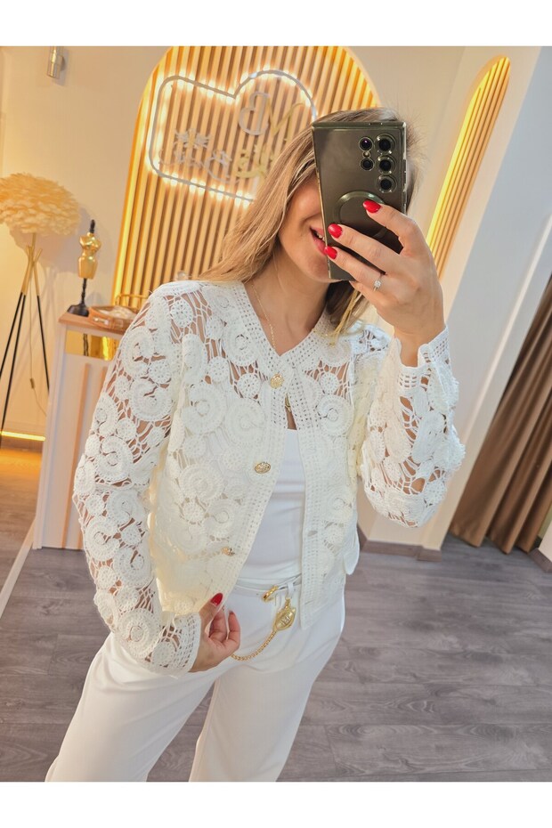 TIĞ ÖRME CEKET - 5