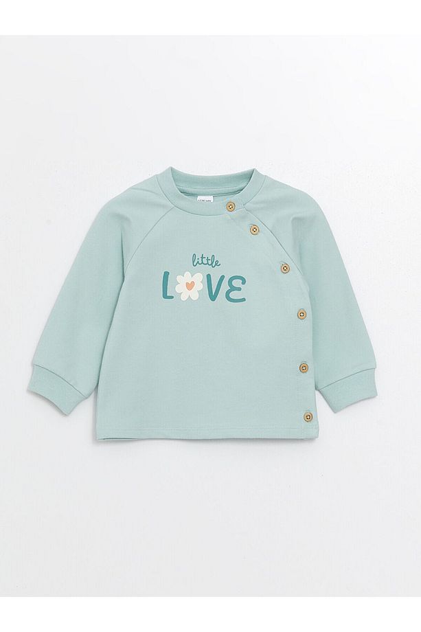 Lcwk Kapüşonlu Kız Bebek Hırka Ve Pantolon 2'li Takım - 2