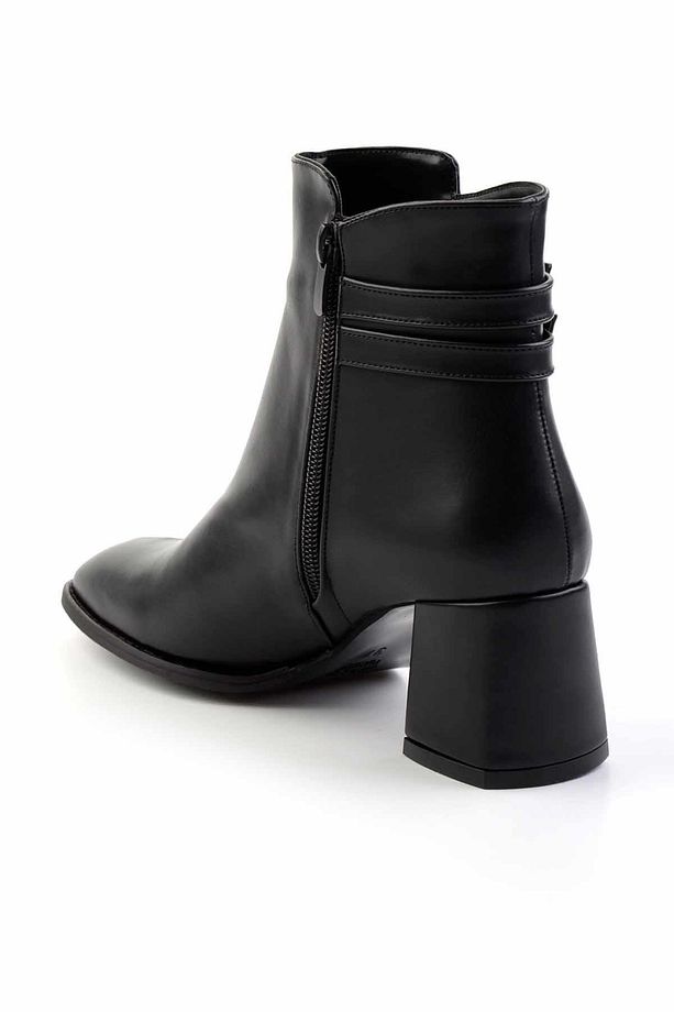 Siyah  Kadın Bot & Bootie K02233040409 - 4