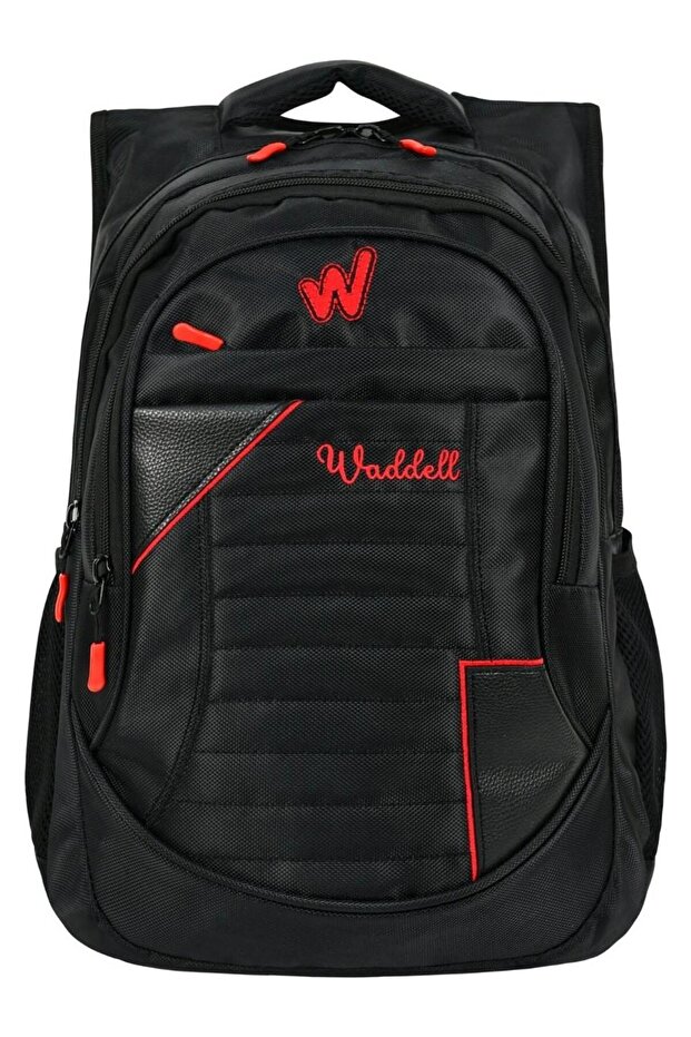 Backpack 1900 D 4055 Red with Written Si