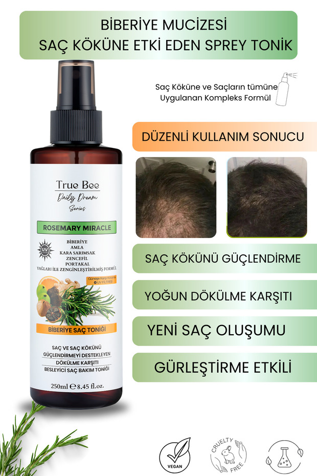 Daily Dream Series |   Root Strengthening Rosemary Complex Tonic That Supports Hair Formation 250 ml