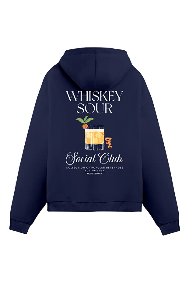 Unisex Whiskey Sour - Regular Hoodie - 1