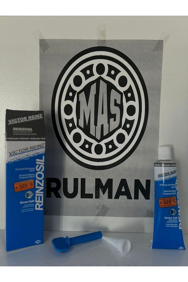 Sıvı Conta 70 ml  Siyah +320° Isıya Dayanıklı Reinzosil - 2