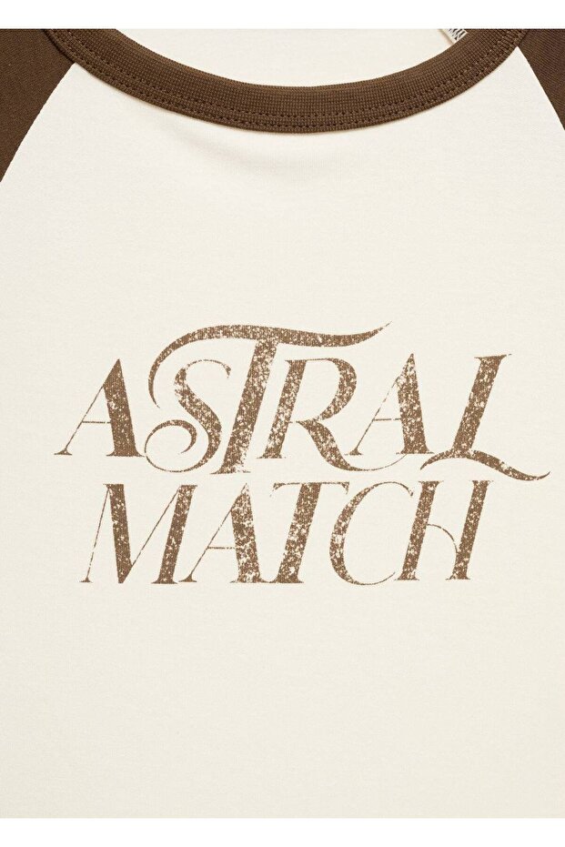 Patterned Cotton T-Shirt - 4