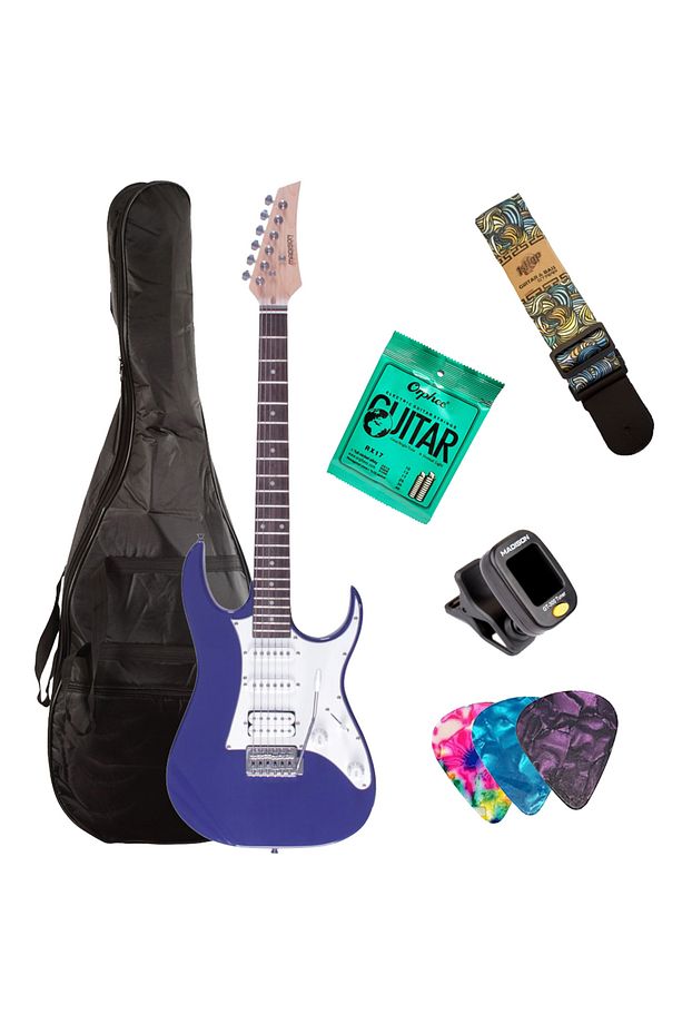 MEG-BL Elektro Gitar Seti - 1