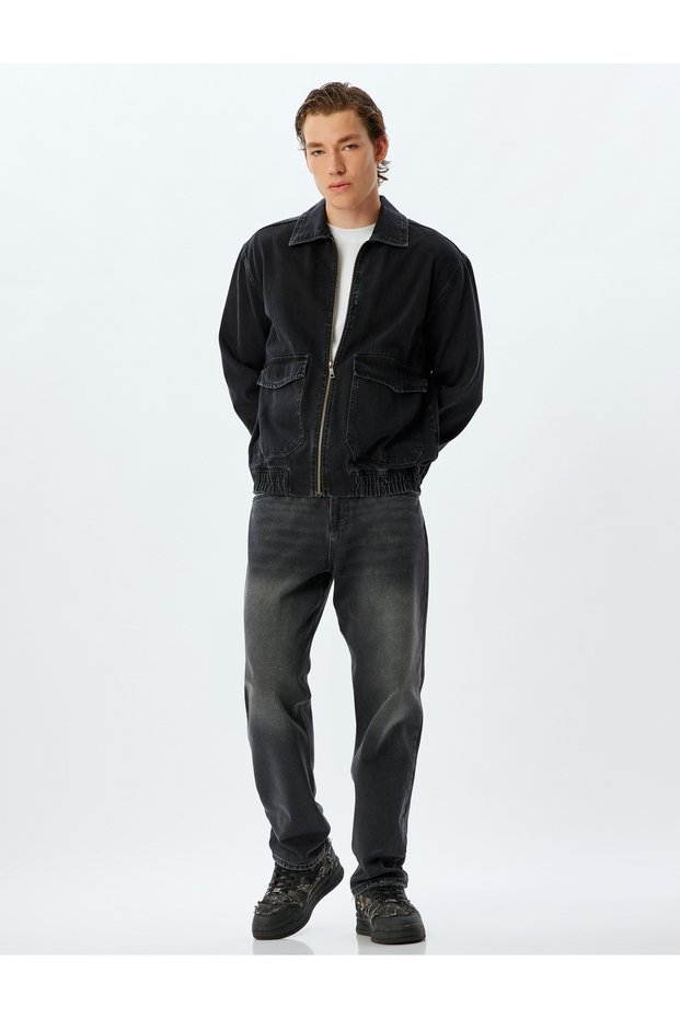 Straight Leg Straight Fit Jeans Standard Waist - Mark Jean