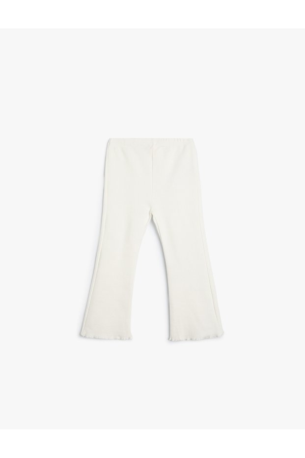 Spanish Style Leggings Basic Ribbed Cotton