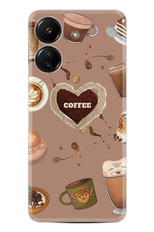 Case for Xiaomi Redmi 13C Hd Printed Pattern Happy Series Xt-Redmi Stk-42.Jpg