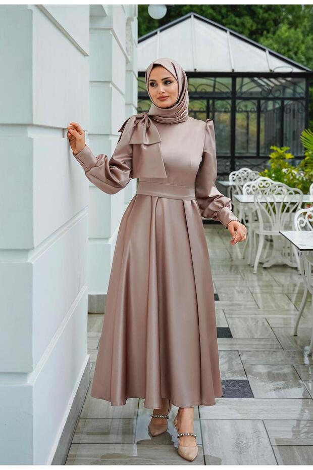 Mia Abiye Koyu Kahve - 5