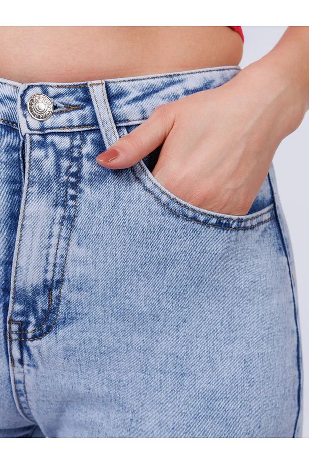WOOPS MOM JEAN SÜPER  KAR YIKAMA MARKA BLUEWOOPS - 2