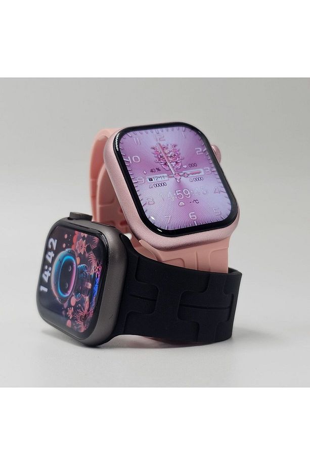 Watch 9 Akıllı Saat HK9 Mini 38-41mm Kadınlar İçin Kol Saati Amoled Ekran Tecno Spark GO Uyumlu - 2