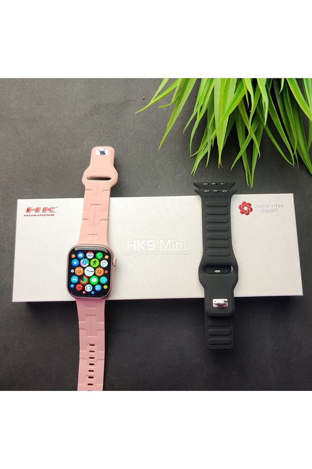 Watch 9 Akıllı Saat HK9 Mini 38-41mm Kadınlar İçin Kol Saati Amoled Ekran Tecno Spark GO Uyumlu - 4