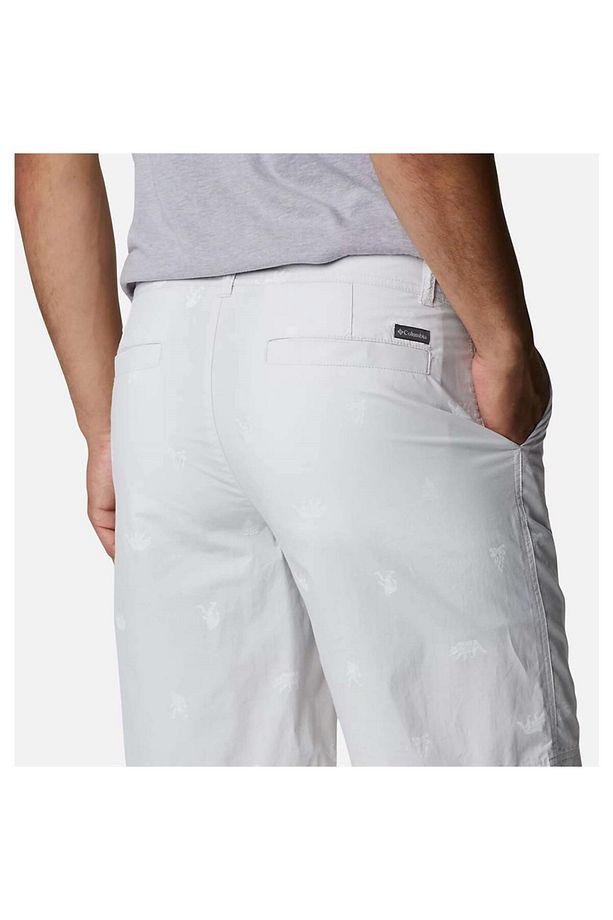Washed Out Printed Short Erkek Şort Am3854 - 5