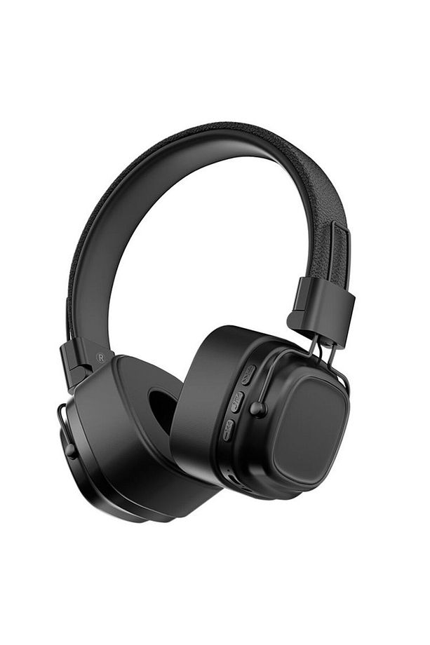 Katlanabilir Kafa Üstü Deri Kemerli Mikrofonlu Bluetooth 5.3 Kulaklık Uzun Süre Kullanım SMY-63 - 1