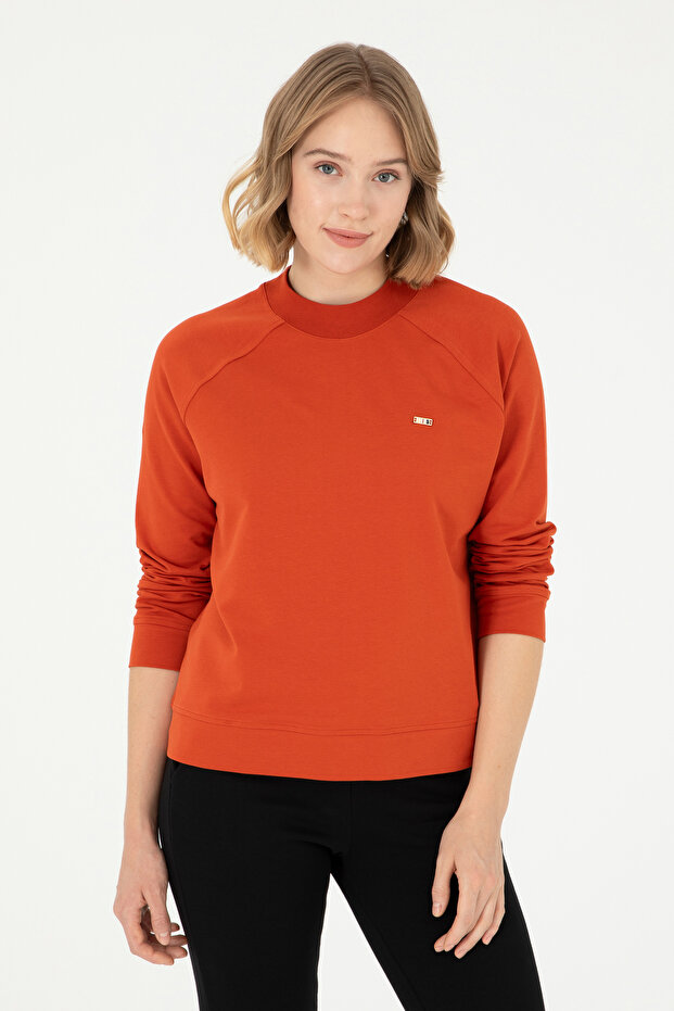 Women's Tile Crew Neck Sweatshirt 50296903-Vr031