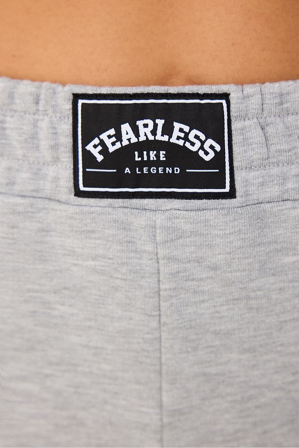 Fearless Gri Jogger Eşofman Altı - Seren Ay Çetin Koleksiyonu - 4