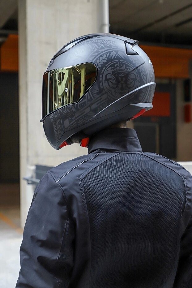 Rapid 2 Takaroa Mat Siyah Kask - 8