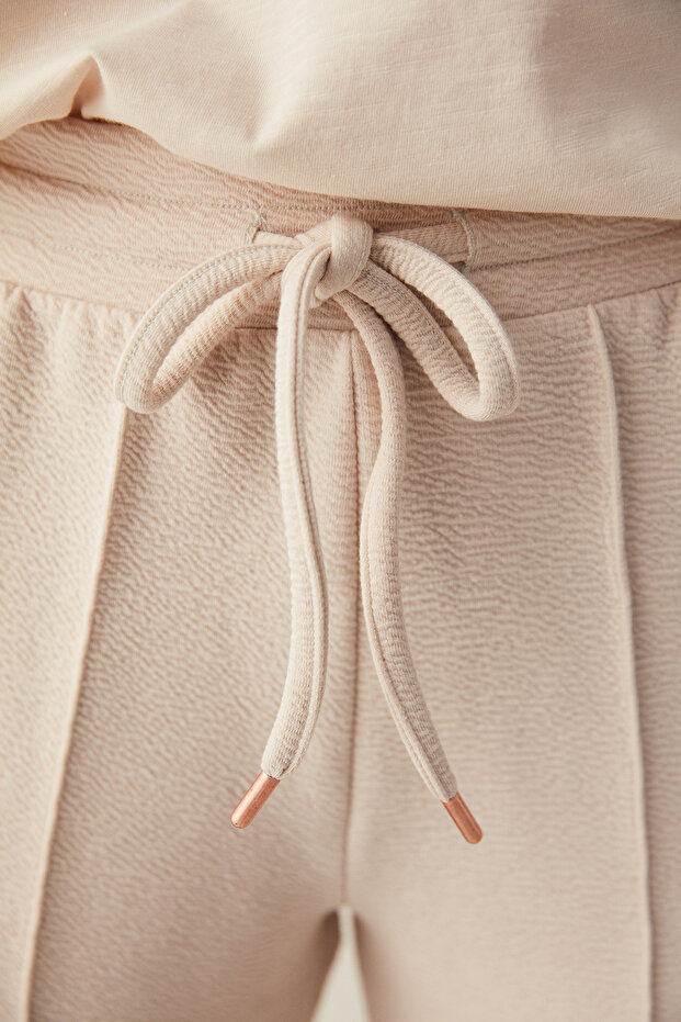 Stone Effect Jogger Pantolon - 2