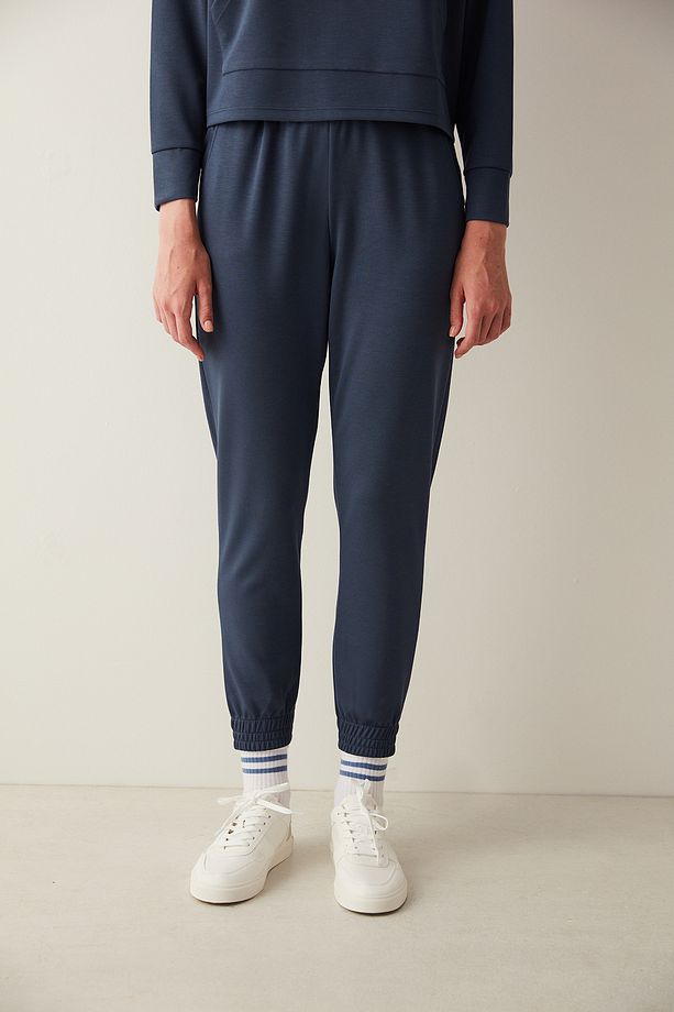 Cupro Soft Jogger Pantolon - 3