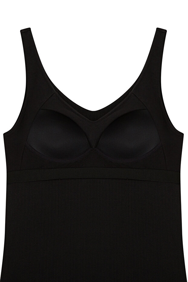 Bra Kaplı Cami Atlet - 1