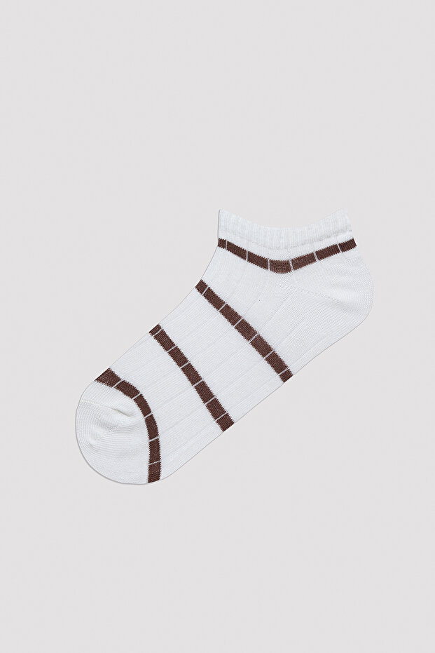 Basic Line 5li Patik Çorap - 3