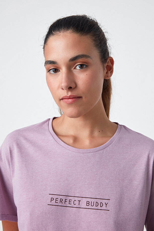 Crew Neck Long Tişört - 3