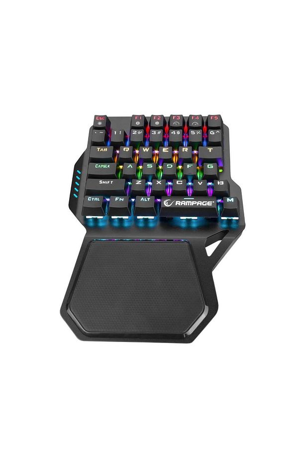 Kb-r77 Rainbow Backlight Red Switch Mekanik Usb 36 Tuşlu Mini Gaming Oyuncu Klavyesi - 4