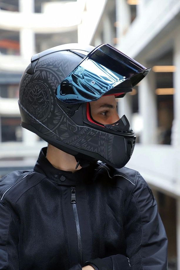 Rapid 2 Takaroa Mat Siyah Kask - 6