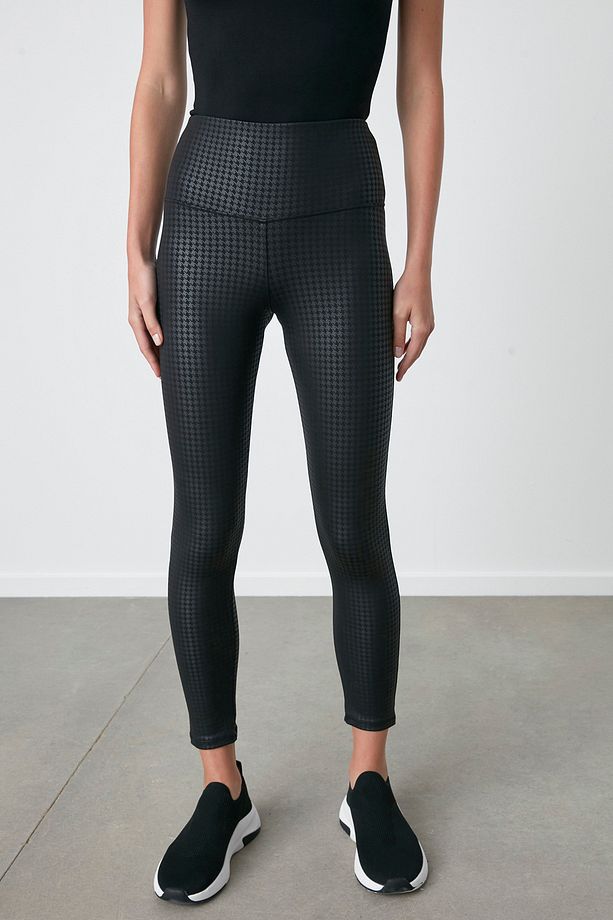 Siyah Push Up Pie De Pull Tayt - 3