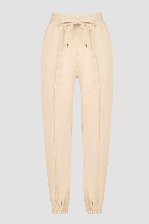 Stone Effect Jogger Pantolon - 4