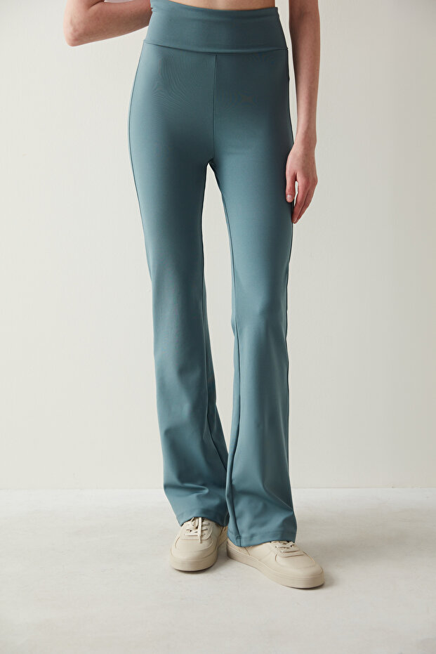 Double Waist Pantolon - 2