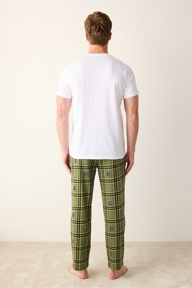 Lazy Çok Renkli Pantolon Pijama Takımı - 6