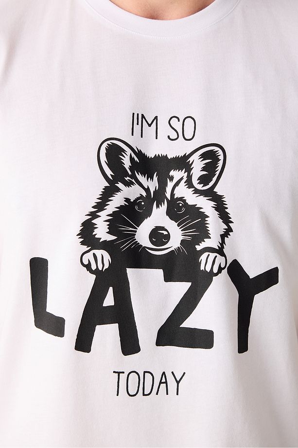 Lazy Çok Renkli Pantolon Pijama Takımı - 5