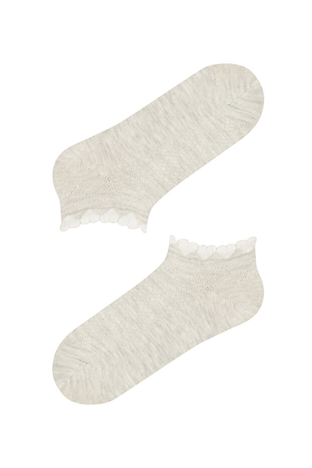 Devojčice, slatke čarape u obliku srca, 3 komada - 4