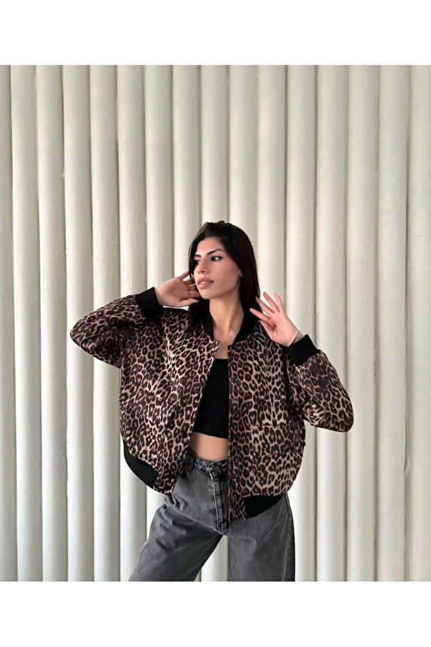 BOMBER SCUBA LEOPAR CEKET - 1