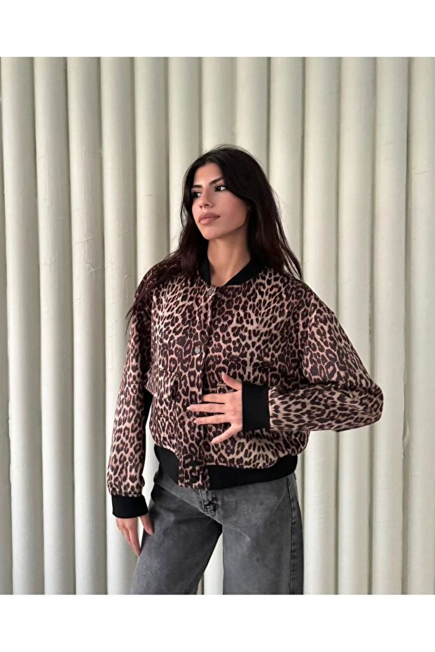 BOMBER SCUBA LEOPAR CEKET - 3