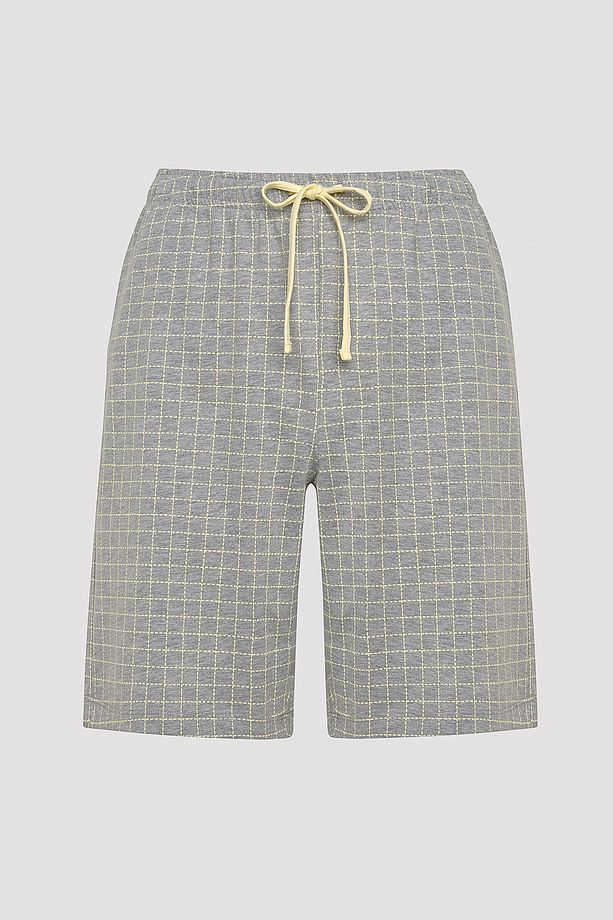 Yellow Şort Pijama Takımı - 3