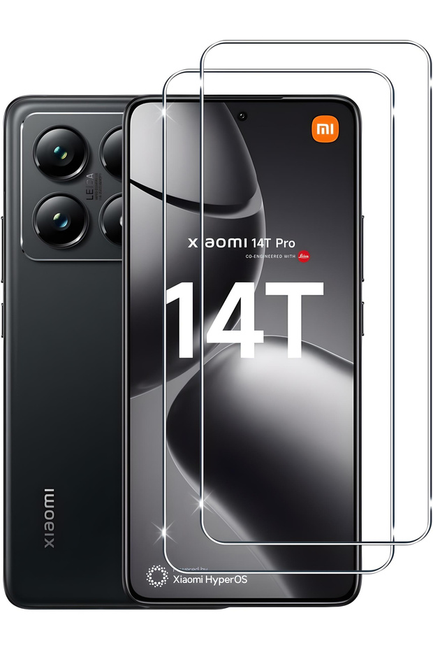 واقي شاشة نانو متوافق مع Xiaomi 14T / 14T Pro زجاج غير قابل للكسر - بصمة الإصبع النشطة