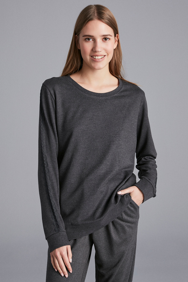 Antrasit Miyabi Sweatshirt - 1