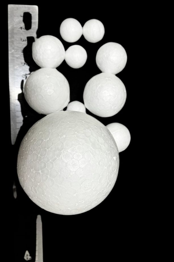Güneş Sistemi Maketi Için Strafor Köpük Küre Top Seti - 2