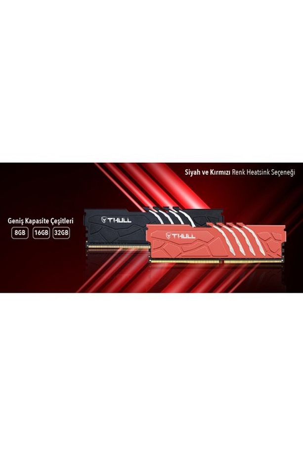 Vortex 8gb 3600mhz Cl19 1.35v Black Heatsınk Ddr4 Ram Thl-pcvtx28800d4-8g-b - 4