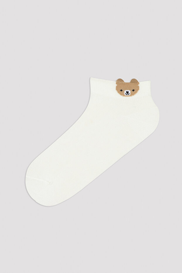 Mini Bear 3 lü Patik Çorap - 3