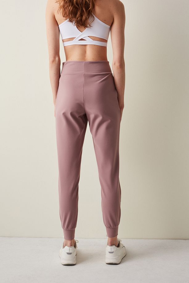 Mor Comfy Jogger Pantolon - 4