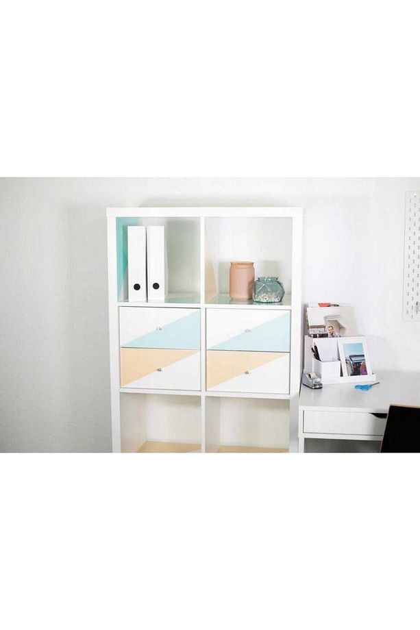 446-2214 Parlak Krem Kendinden Yapışkanlı Folyo (45CM X 2MT) - 3