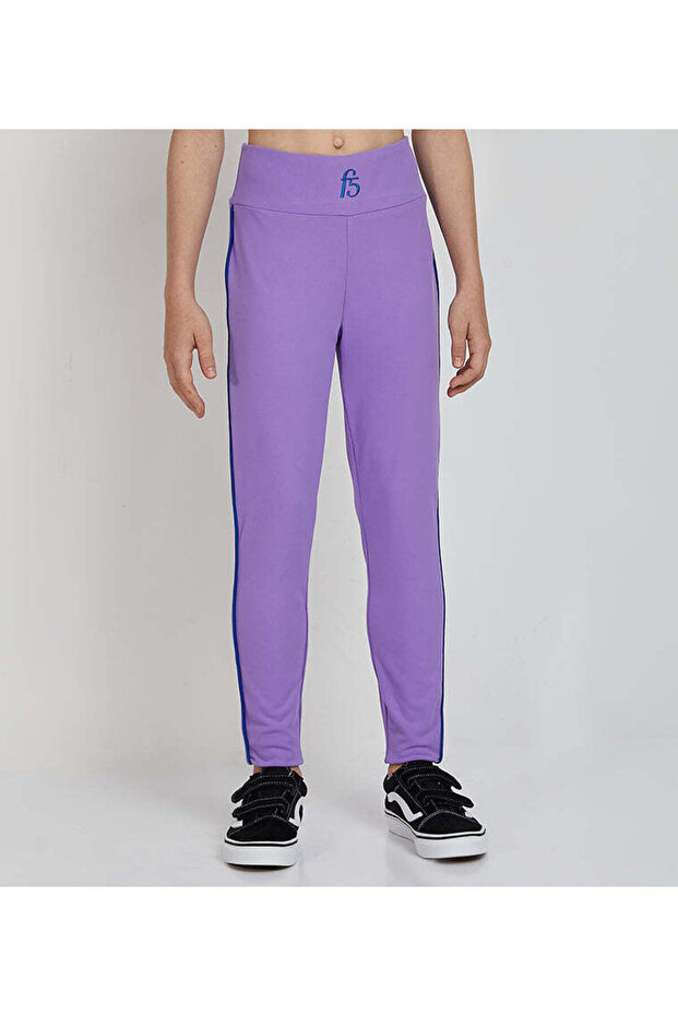 Contrast Leggings For Girls